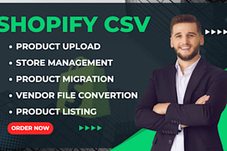 upload and import bulk products to shopify by csv or manual import