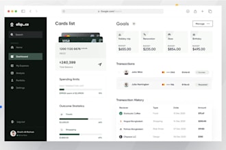 build financial management app, expense tracking app, budgeting app, fintech app