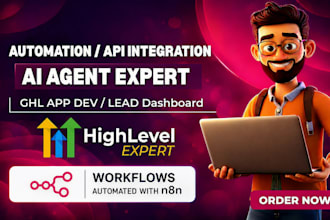 gohighlevel api integration CRM automation client dashboard portal ghl expert