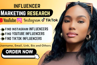 find best instagram, youtube, influencers list for influencer marketing outreach