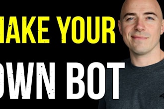 do web automation and build bots using python and selenium