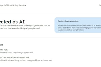 check ai and plagiarism reports within in 10 minutes