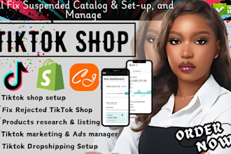 fix tiktok shop setup, tiktok shop dropshipping marketing, tiktok ads manager