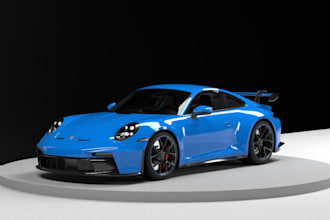 create custom body kits car,gta car,sports car render,car tuning,rc model, wheel