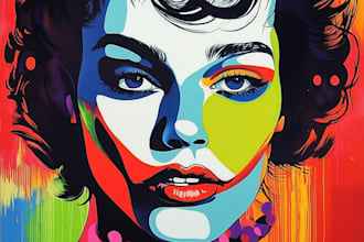 make your photos into wpap pop art