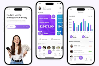 develop nfc payment app, money transfer app, remittance app, crypto wallet app