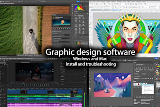 install configure photoshop coreldraw illustrator premiere