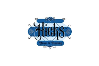 design hicks music vending logo