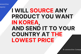 be ready to handle any task about korea, k culture and goods