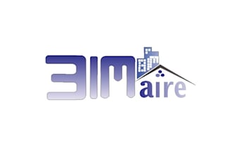 make flat minimalist clean architectural logo