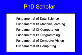 do fundamentals of data science machine learning computation programming vision