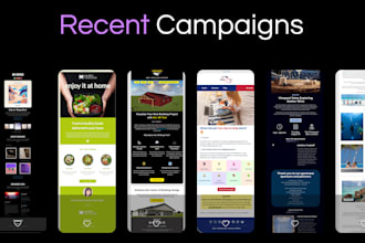 design email template on klaviyo, mailchimp, omnisend, brevo