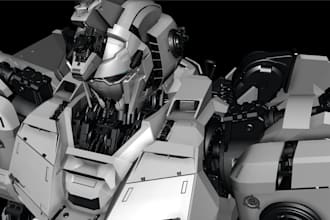 build paint and coustomized your gunpla, gundam commission