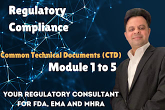 draft modules 1 to 5 for your drug application to the fda ema and mhra