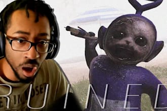 design an attractive gaming thumbnail for your youtube video