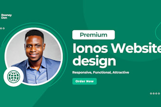 ionos website redesign, ionos website design, ionos website