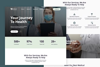 design and redesign medical, healthcare, dental, hospital and clinic websites