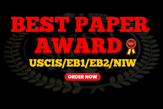 provide best paper award for eb1a, eb1b,eb1c, eb1 niw