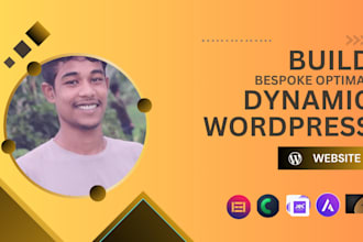 build bespoke dynamic wordpress optimal  site with elementor pro and crocoblock