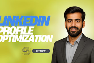 design, update, or optimize your linkedin profile