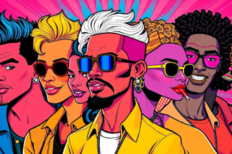 create your photo into awesome wpap pop art portrait