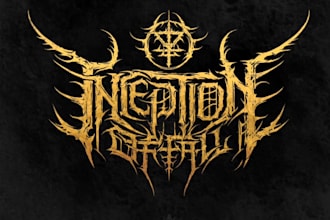 design a logo for your black, death, or thrash metal band