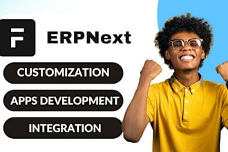 be erpnext frappe framework apps developer, customizations