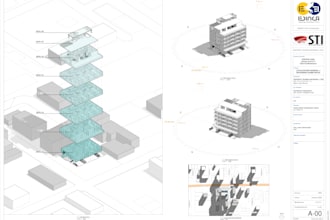 do your architectural drawing in dwg and revit