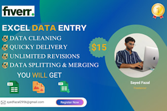 clean, format, merge, split, create pivot table excel data