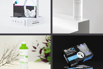 do realistic 3d modeling and rendering of your products