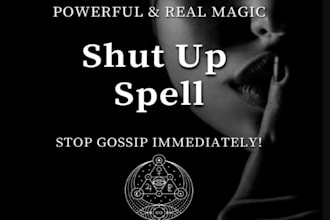 cast shut up lemon spell to stop silent gossip immediately about yourself spell