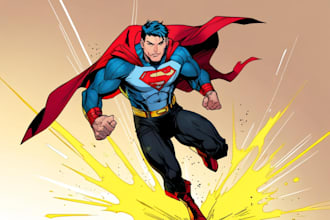 do comic book art and comic book illustration