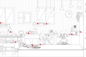 draw hidden object picture