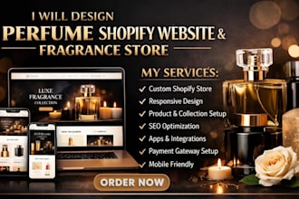 design perfume shopify website perfume shopify store cologne fragrance website