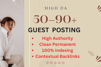 get guest posting outreach service on high authority sites
