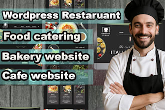 create wordpress restaurant and food delivery website