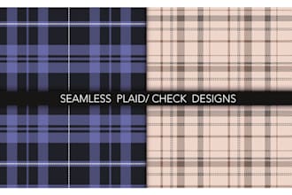 do seamless check, plaid, stripe pattern design