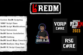 create redm server, redm scripts, custom loading screen
