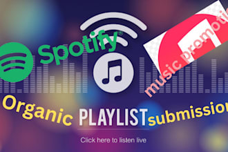 pitch your music for playlist placement music promotion