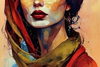 draw self portrait best oil painting