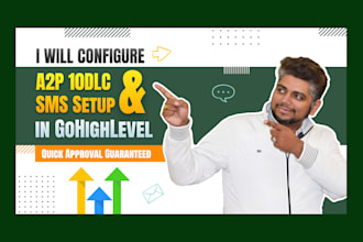 configure a2p 10dlc and SMS setup in gohighlevel
