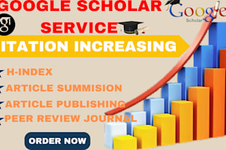 increase citations and set up google scholar profile