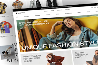 build stunning boutique website, luxury website, jewelry store, fashion store