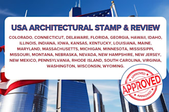 review stamp as licensed civil and structural engineer in florida and arizona