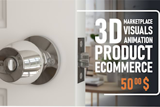 3d product modeling rendering and animation for ecommerce