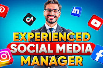 be your social media marketing manager and content creator