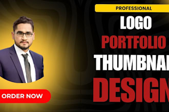 make a modern,luxury logo, thumbnails, portfolio design for business