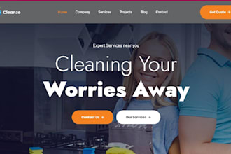 design house cleaning service website booking koala website office cleaning web