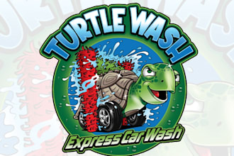 make necessary express car wash logo