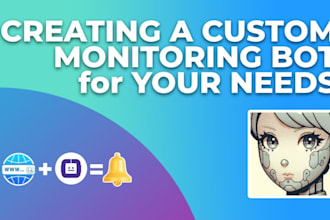 build monitor bot, appointment bot, booking bot, facebook marketplace bot